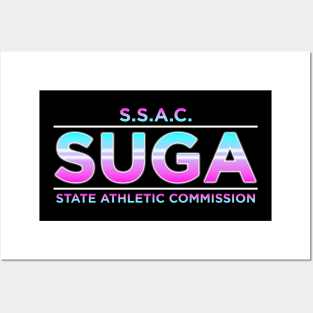 SUGA State Athletic Commission Posters and Art